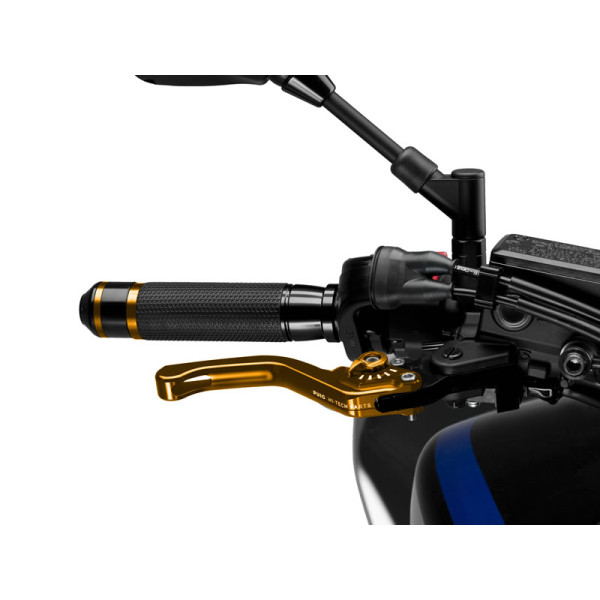 Puig Short V3 Brake (Gold Lever With Blue Selector) Gold